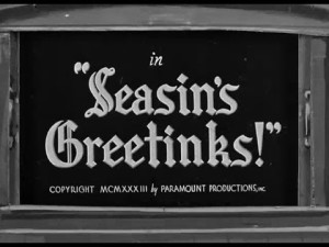 Seasin's Greetinks!